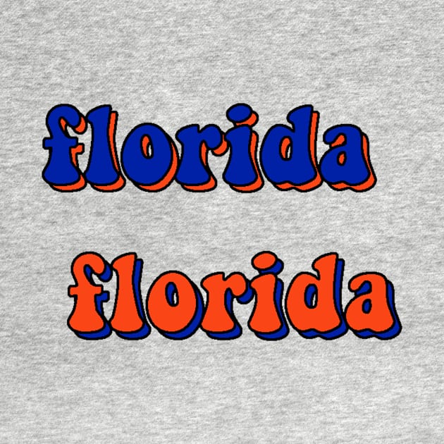 Florida University Colors Design by Lauren Cude